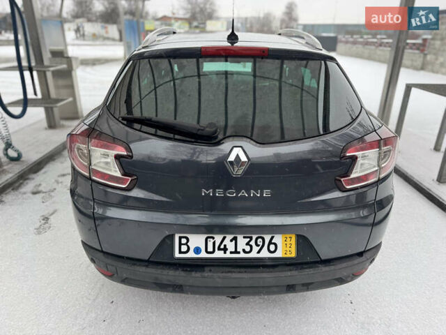 Черный Рено Меган, объемом двигателя 1.5 л и пробегом 231 тыс. км за 6350 $, фото 4 на Automoto.ua