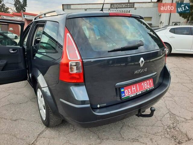 Чорний Рено Меган, об'ємом двигуна 1.6 л та пробігом 187 тис. км за 6200 $, фото 69 на Automoto.ua