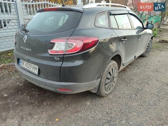 Черный Рено Меган, объемом двигателя 1.4 л и пробегом 260 тыс. км за 6600 $, фото 3 на Automoto.ua