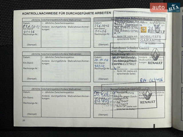 Чорний Рено Меган, об'ємом двигуна 1.6 л та пробігом 172 тис. км за 6900 $, фото 114 на Automoto.ua