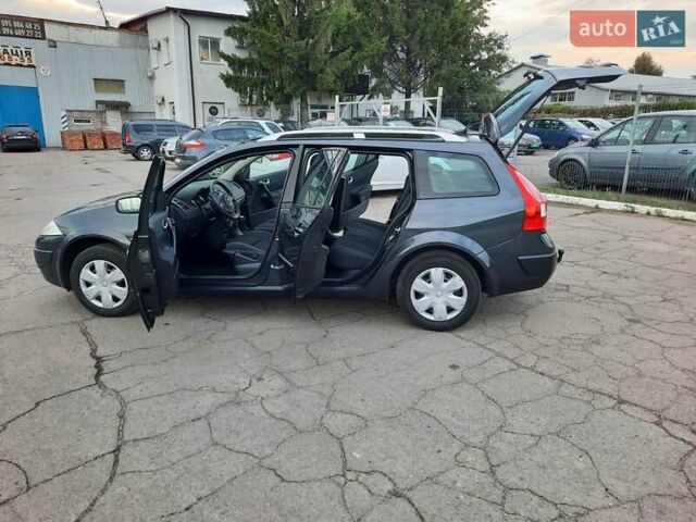 Чорний Рено Меган, об'ємом двигуна 1.6 л та пробігом 187 тис. км за 6200 $, фото 102 на Automoto.ua