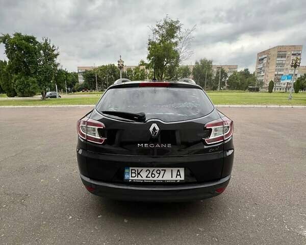 Черный Рено Меган, объемом двигателя 1.6 л и пробегом 253 тыс. км за 6300 $, фото 12 на Automoto.ua