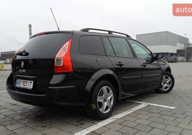 Черный Рено Меган, объемом двигателя 1.6 л и пробегом 206 тыс. км за 5999 $, фото 8 на Automoto.ua
