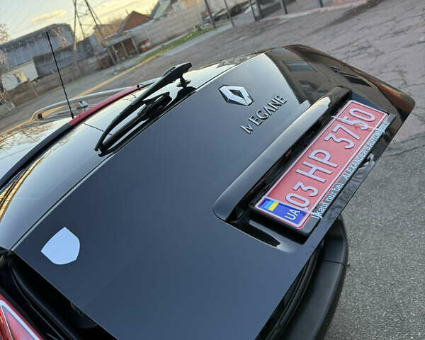 Черный Рено Меган, объемом двигателя 1.6 л и пробегом 200 тыс. км за 6200 $, фото 77 на Automoto.ua