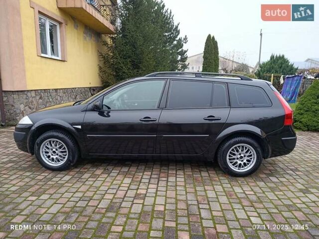 Черный Рено Меган, объемом двигателя 1.6 л и пробегом 220 тыс. км за 4600 $, фото 18 на Automoto.ua