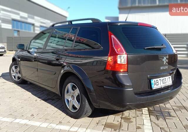 Черный Рено Меган, объемом двигателя 1.6 л и пробегом 206 тыс. км за 5999 $, фото 9 на Automoto.ua
