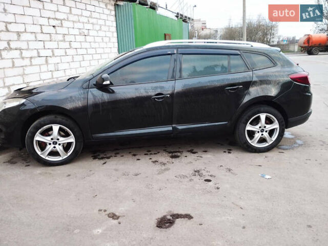 Черный Рено Меган, объемом двигателя 1.46 л и пробегом 294 тыс. км за 6700 $, фото 3 на Automoto.ua