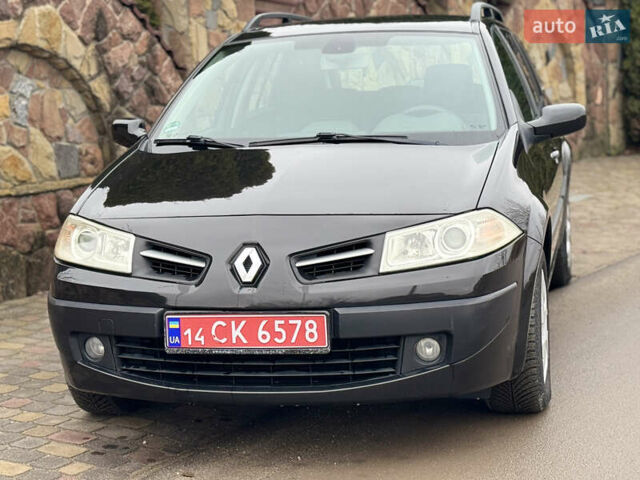 Черный Рено Меган, объемом двигателя 1.6 л и пробегом 190 тыс. км за 5300 $, фото 10 на Automoto.ua