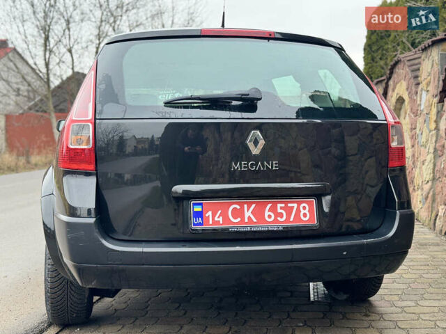 Черный Рено Меган, объемом двигателя 1.6 л и пробегом 190 тыс. км за 5300 $, фото 32 на Automoto.ua