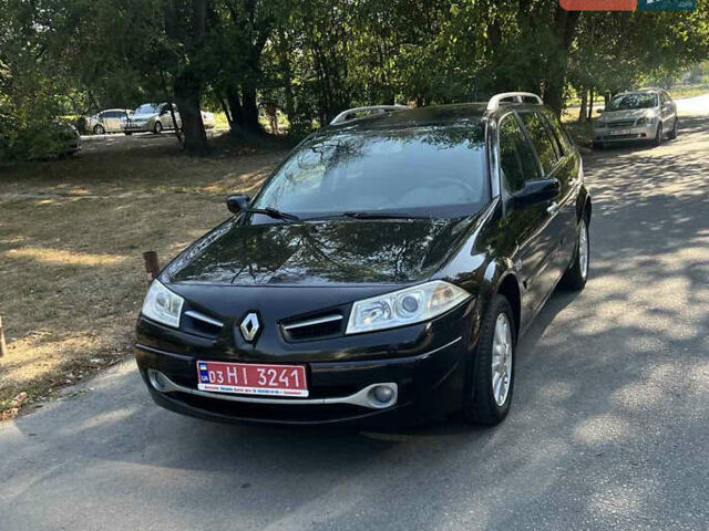 Черный Рено Меган, объемом двигателя 1.6 л и пробегом 173 тыс. км за 7150 $, фото 1 на Automoto.ua