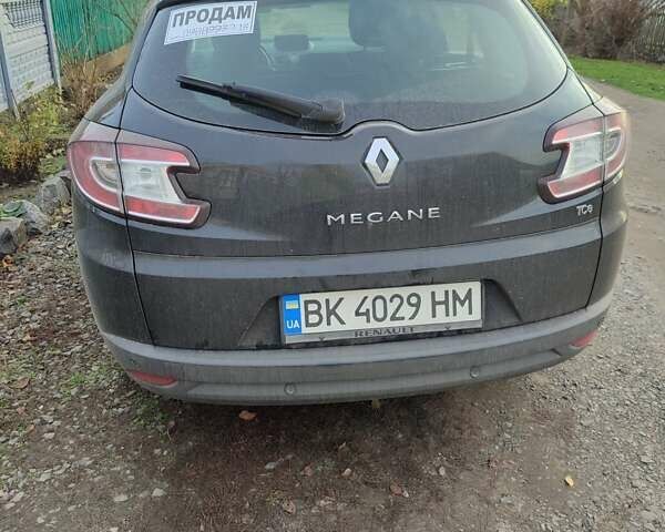 Черный Рено Меган, объемом двигателя 1.4 л и пробегом 260 тыс. км за 6600 $, фото 4 на Automoto.ua