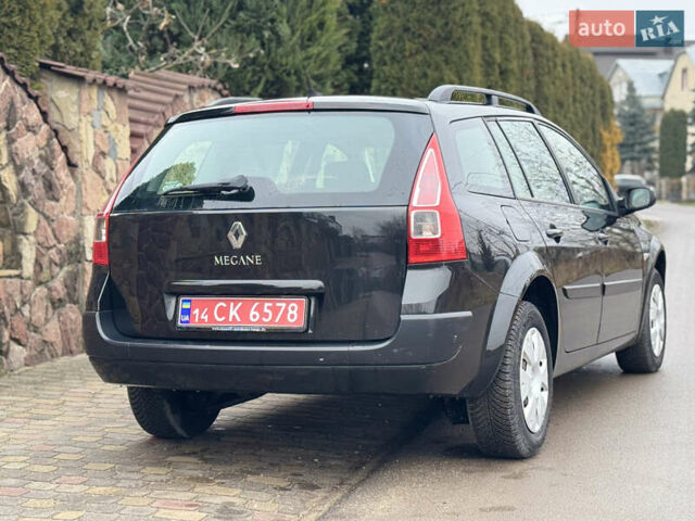 Черный Рено Меган, объемом двигателя 1.6 л и пробегом 190 тыс. км за 5300 $, фото 36 на Automoto.ua
