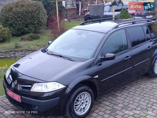Черный Рено Меган, объемом двигателя 1.6 л и пробегом 219 тыс. км за 4650 $, фото 16 на Automoto.ua