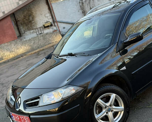 Черный Рено Меган, объемом двигателя 1.6 л и пробегом 200 тыс. км за 6200 $, фото 12 на Automoto.ua