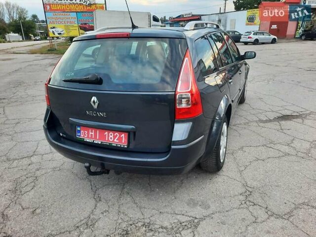 Чорний Рено Меган, об'ємом двигуна 1.6 л та пробігом 187 тис. км за 6200 $, фото 11 на Automoto.ua