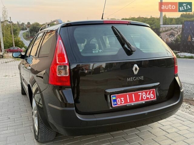 Чорний Рено Меган, об'ємом двигуна 2 л та пробігом 182 тис. км за 5650 $, фото 10 на Automoto.ua