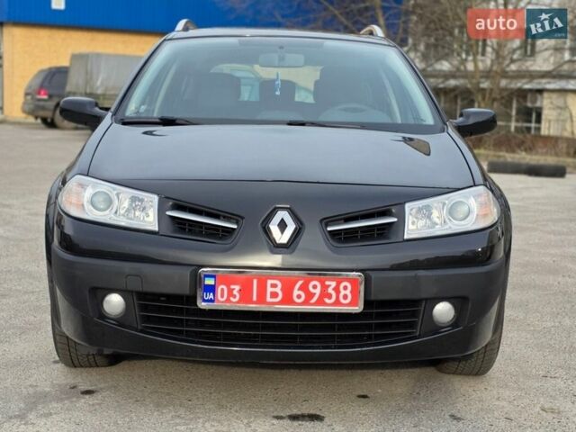 Чорний Рено Меган, об'ємом двигуна 2 л та пробігом 188 тис. км за 5950 $, фото 1 на Automoto.ua