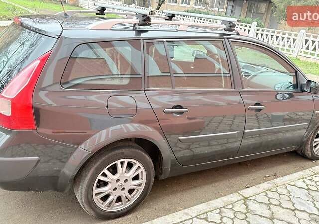 Черный Рено Меган, объемом двигателя 1.6 л и пробегом 242 тыс. км за 4600 $, фото 1 на Automoto.ua