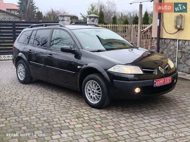 Черный Рено Меган, объемом двигателя 1.6 л и пробегом 219 тыс. км за 4650 $, фото 7 на Automoto.ua