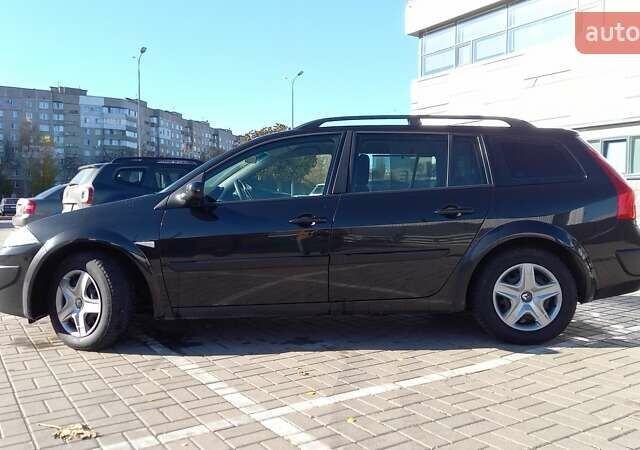 Черный Рено Меган, объемом двигателя 1.6 л и пробегом 206 тыс. км за 5999 $, фото 7 на Automoto.ua