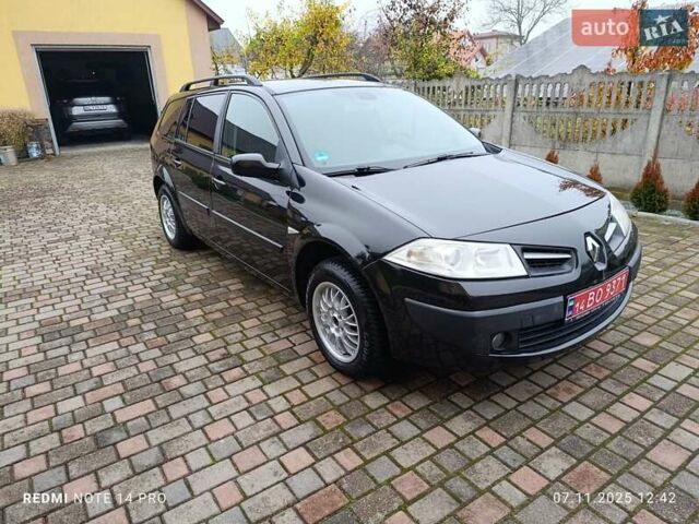 Черный Рено Меган, объемом двигателя 1.6 л и пробегом 220 тыс. км за 4600 $, фото 17 на Automoto.ua