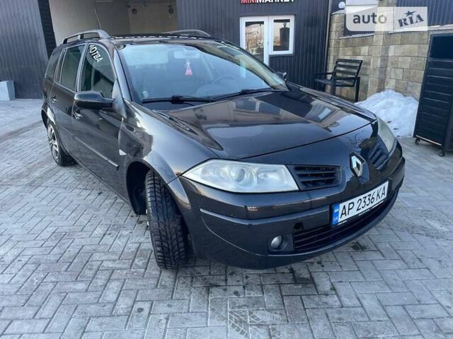 Черный Рено Меган, объемом двигателя 1.6 л и пробегом 257 тыс. км за 5100 $, фото 3 на Automoto.ua