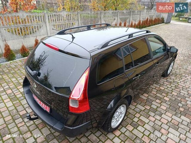 Черный Рено Меган, объемом двигателя 1.6 л и пробегом 220 тыс. км за 4600 $, фото 7 на Automoto.ua