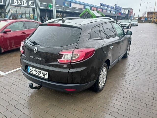 Черный Рено Меган, объемом двигателя 1.5 л и пробегом 307 тыс. км за 7400 $, фото 3 на Automoto.ua