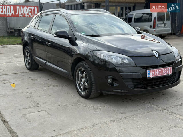 Черный Рено Меган, объемом двигателя 1.6 л и пробегом 212 тыс. км за 6700 $, фото 1 на Automoto.ua