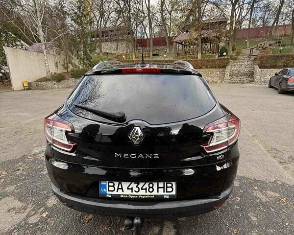 Черный Рено Меган, объемом двигателя 1.5 л и пробегом 288 тыс. км за 6999 $, фото 3 на Automoto.ua