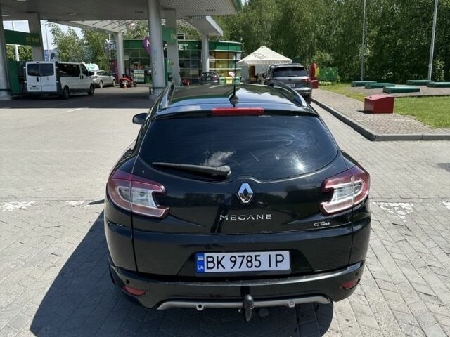 Черный Рено Меган, объемом двигателя 1.9 л и пробегом 320 тыс. км за 7790 $, фото 12 на Automoto.ua