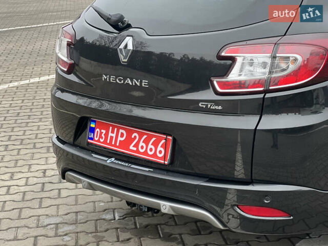 Черный Рено Меган, объемом двигателя 1.4 л и пробегом 170 тыс. км за 6900 $, фото 35 на Automoto.ua