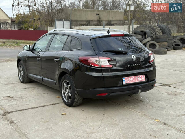 Черный Рено Меган, объемом двигателя 1.6 л и пробегом 212 тыс. км за 6700 $, фото 4 на Automoto.ua