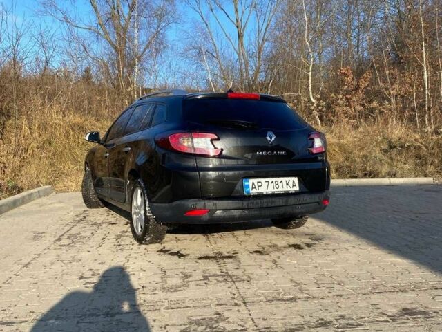 Черный Рено Меган, объемом двигателя 1.4 л и пробегом 276 тыс. км за 5250 $, фото 2 на Automoto.ua