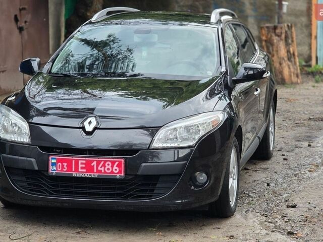 Черный Рено Меган, объемом двигателя 1.6 л и пробегом 224 тыс. км за 8200 $, фото 1 на Automoto.ua