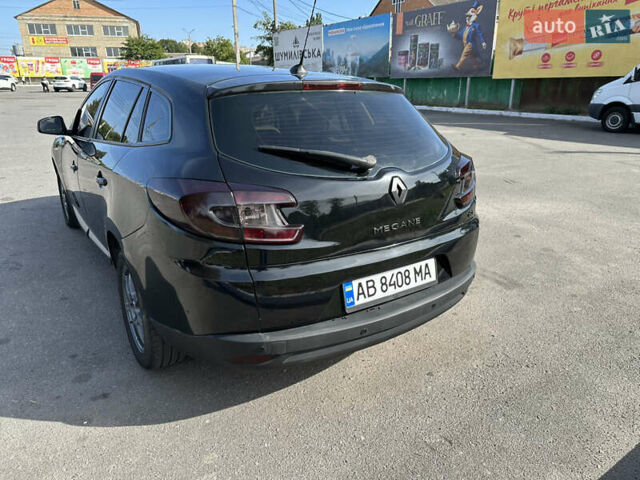 Черный Рено Меган, объемом двигателя 1.46 л и пробегом 278 тыс. км за 6100 $, фото 4 на Automoto.ua