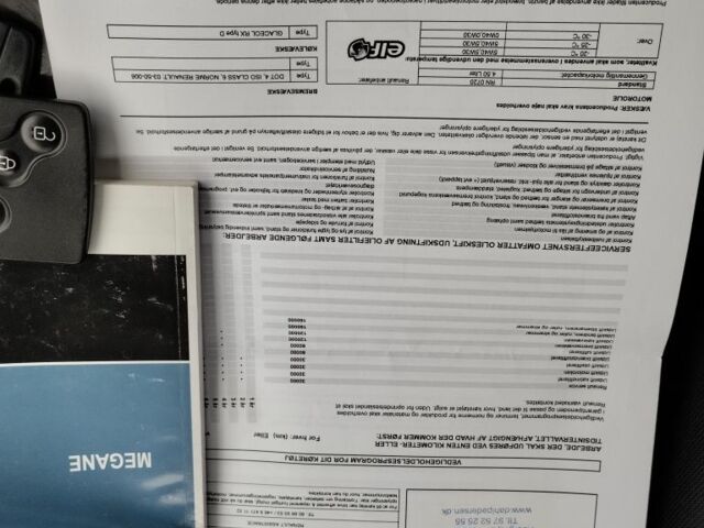 Черный Рено Меган, объемом двигателя 0 л и пробегом 235 тыс. км за 7300 $, фото 10 на Automoto.ua