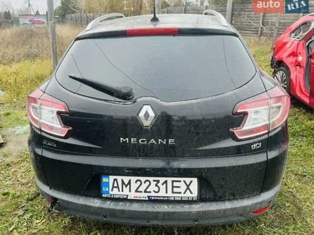 Черный Рено Меган, объемом двигателя 1.46 л и пробегом 260 тыс. км за 3800 $, фото 4 на Automoto.ua