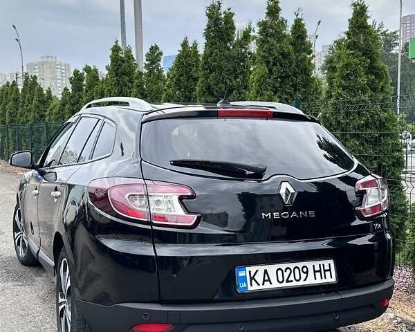 Черный Рено Меган, объемом двигателя 1.4 л и пробегом 306 тыс. км за 7000 $, фото 3 на Automoto.ua