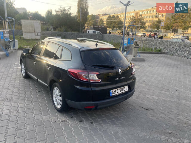 Черный Рено Меган, объемом двигателя 1.46 л и пробегом 245 тыс. км за 7500 $, фото 12 на Automoto.ua