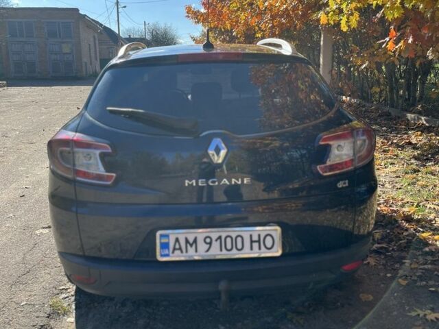 Рено Меган 2011 у Бердичеве на Automoto.ua Чорний Рено Меган, об'ємом двигуна 1.5 л та пробігом 315 тис. км за 6350 $, фото 5 на Automoto.ua