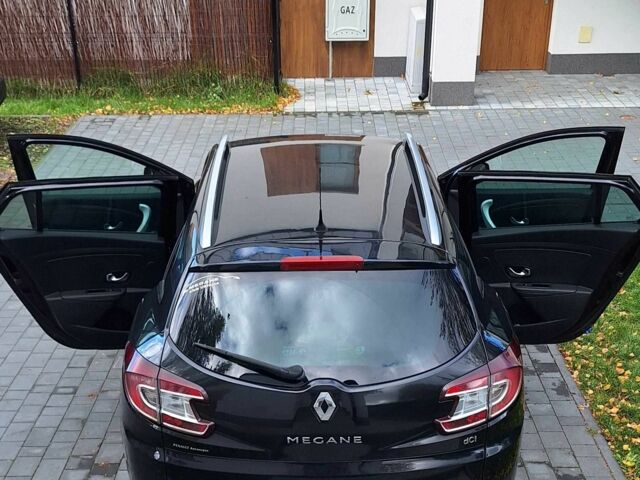 Черный Рено Меган, объемом двигателя 1.5 л и пробегом 281 тыс. км за 7399 $, фото 10 на Automoto.ua