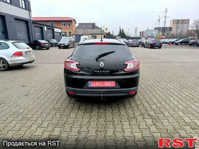 Черный Рено Меган, объемом двигателя 1.6 л и пробегом 199 тыс. км за 6950 $, фото 3 на Automoto.ua