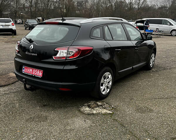 Черный Рено Меган, объемом двигателя 1.6 л и пробегом 219 тыс. км за 7450 $, фото 5 на Automoto.ua