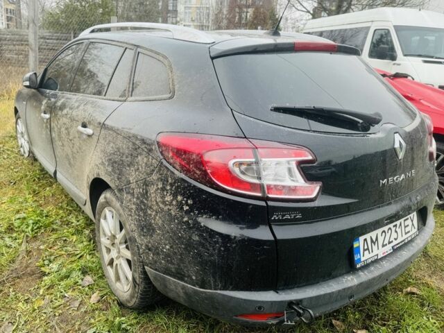 Черный Рено Меган, объемом двигателя 1.9 л и пробегом 260 тыс. км за 3800 $, фото 3 на Automoto.ua