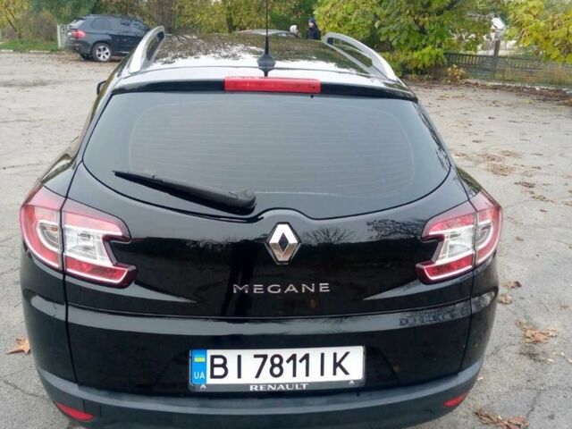 Черный Рено Меган, объемом двигателя 1.6 л и пробегом 220 тыс. км за 8300 $, фото 3 на Automoto.ua