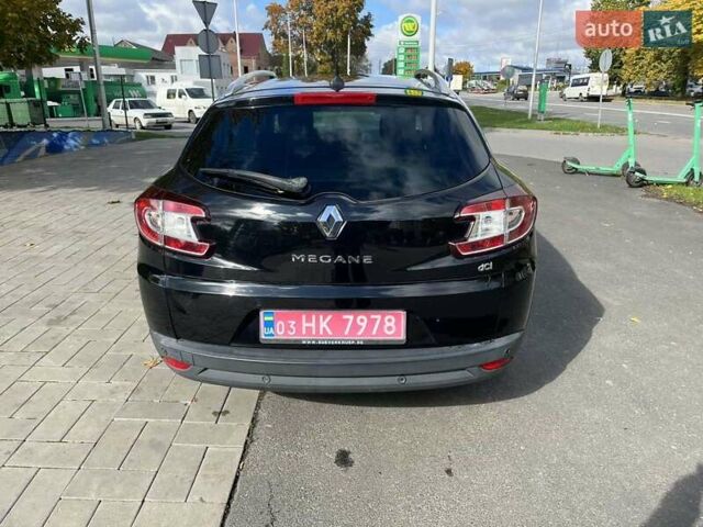 Черный Рено Меган, объемом двигателя 1.5 л и пробегом 288 тыс. км за 7700 $, фото 4 на Automoto.ua