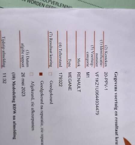 Черный Рено Меган, объемом двигателя 1.6 л и пробегом 212 тыс. км за 8500 $, фото 46 на Automoto.ua