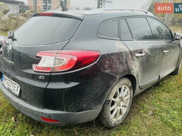 Черный Рено Меган, объемом двигателя 1.46 л и пробегом 260 тыс. км за 3800 $, фото 5 на Automoto.ua