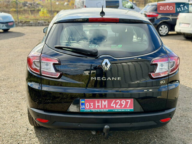Черный Рено Меган, объемом двигателя 1.5 л и пробегом 204 тыс. км за 7950 $, фото 8 на Automoto.ua